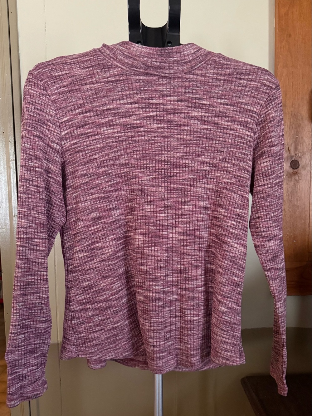 Maurices Mauve Marled Crewneck Sweater -L- Great Condition #91